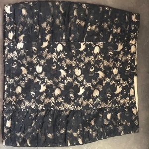 forever 21 lace miniskirt